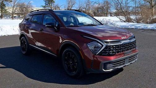 Red 2023 Kia Sportage X-Pro Prestige