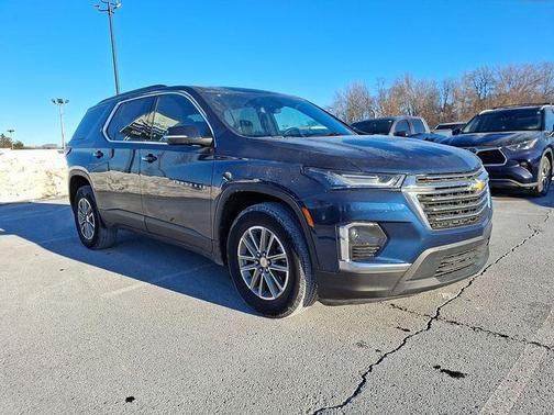 Northsky Blue Metallic 2023 Chevrolet Traverse LT Cloth