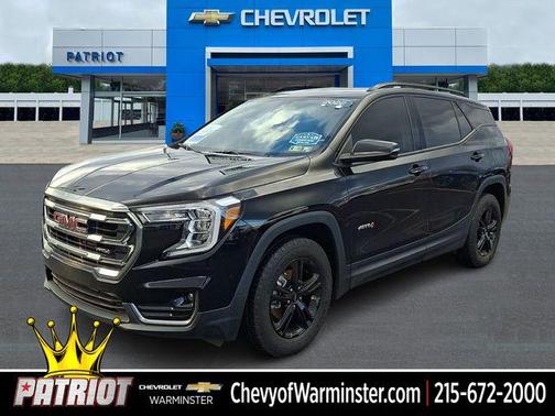Ebony Twilight Metallic 2022 GMC Terrain AT4