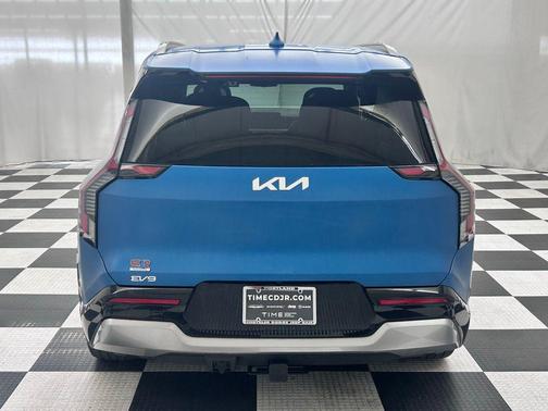 Ocean Blue Matte 2024 Kia EV9 Land