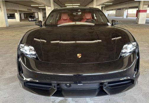Jet Black Metallic 2021 Porsche Taycan Turbo S