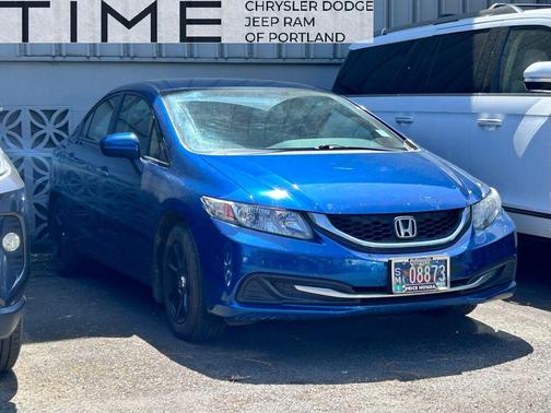 Dyno Blue Pearl 2014 Honda Civic LX