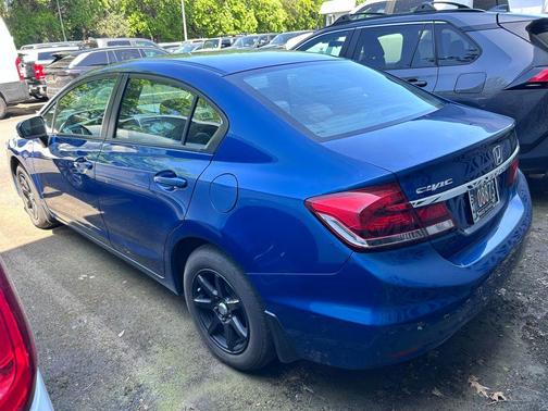 Dyno Blue Pearl 2014 Honda Civic LX