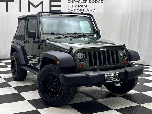 Jeep Green Metallic Clearcoat 2009 Jeep Wrangler X