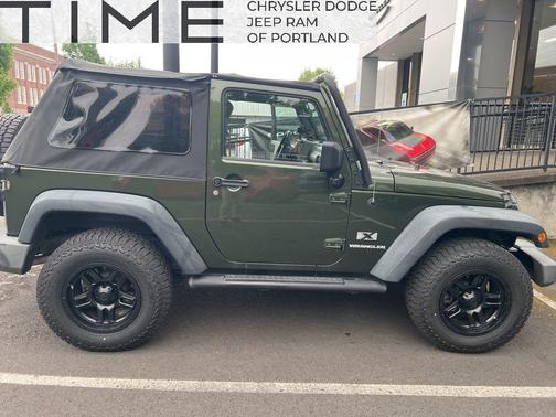 Jeep Green Metallic Clearcoat 2009 Jeep Wrangler X