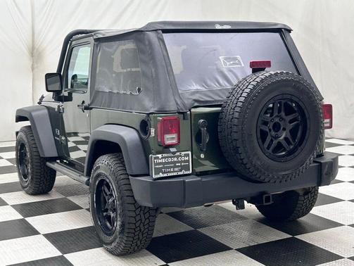 Jeep Green Metallic Clearcoat 2009 Jeep Wrangler X