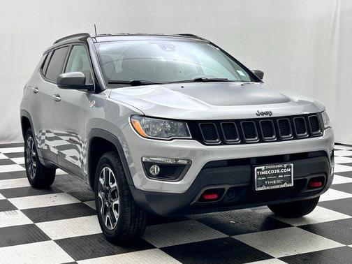 Billet Silver Metallic Clearcoat 2021 Jeep Compass Trailhawk