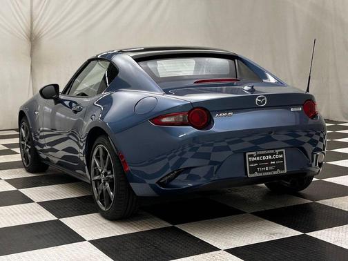 Eternal Blue Mica 2019 Mazda MX-5 Miata RF Grand Touring