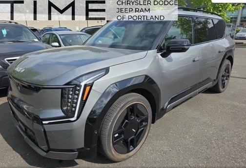 Pebble Gray 2024 Kia EV9 GT-Line