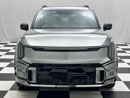 Pebble Gray 2024 Kia EV9 GT-Line