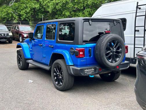 Hydro Blue Pearlcoat 2023 Jeep Wrangler 4xe Sahara