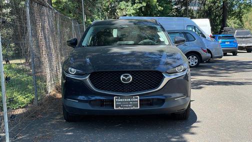 Deep Crystal Blue Mica 2025 Mazda CX-30 2.5 S Preferred Package