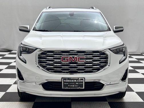 Summit White 2018 GMC Terrain Denali