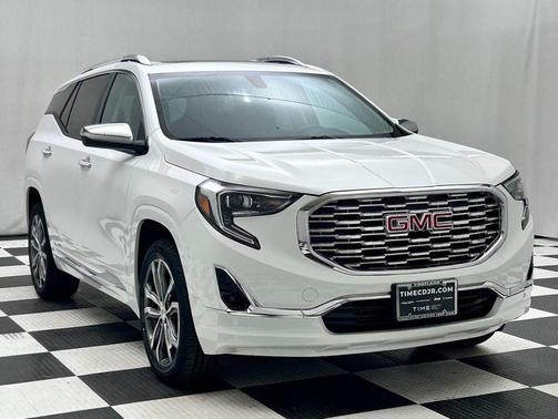 Summit White 2018 GMC Terrain Denali