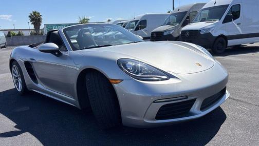 GT Silver Metallic 2017 Porsche 718 Boxster S