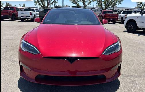 Red Multi-Coat 2022 Tesla Model S Base