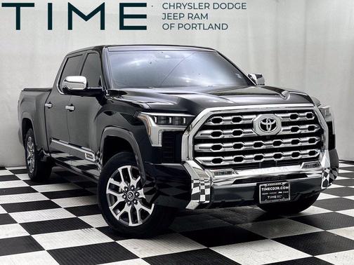 Midnight Black Metallic 2024 Toyota Tundra 1794 Edition