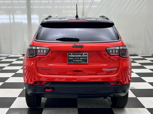 Spitfire Orange Clearcoat 2021 Jeep Compass Trailhawk