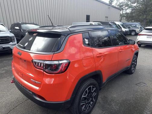 Spitfire Orange Clearcoat 2021 Jeep Compass Trailhawk