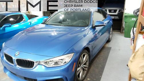 Estoril Blue Metallic 2014 BMW 435 i xDrive