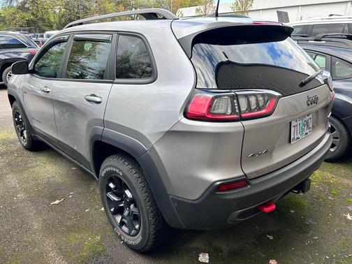 Billet Silver Metallic Clearcoat 2021 Jeep Cherokee Trailhawk