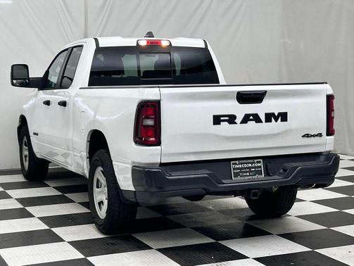 Bright White Clearcoat 2025 RAM 1500 Tradesman