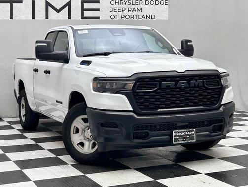 Bright White Clearcoat 2025 RAM 1500 Tradesman