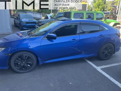 Aegean Blue Metallic 2019 Honda Civic EX