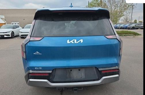 Ocean Blue 2024 Kia EV9 Land