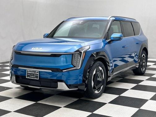 Ocean Blue 2024 Kia EV9 Land