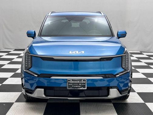 Ocean Blue 2024 Kia EV9 Land