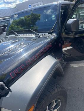 Black Clearcoat 2023 Jeep Wrangler Rubicon