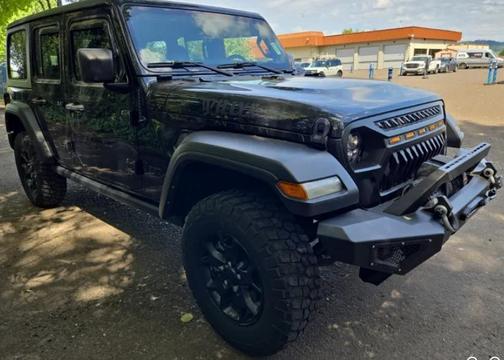 Black Clearcoat 2022 Jeep Wrangler Unlimited Sport