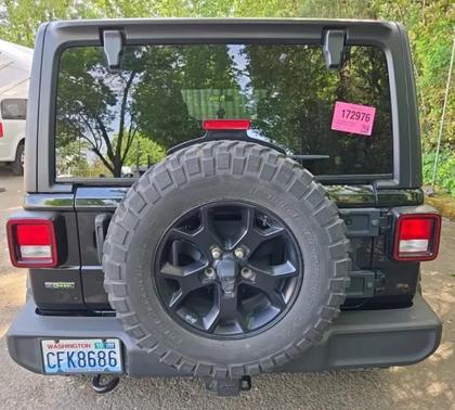 Black Clearcoat 2022 Jeep Wrangler Unlimited Sport