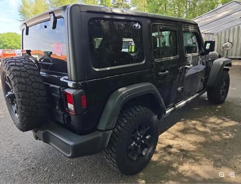 Black Clearcoat 2022 Jeep Wrangler Unlimited Sport