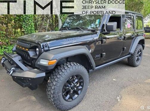Black Clearcoat 2022 Jeep Wrangler Unlimited Sport