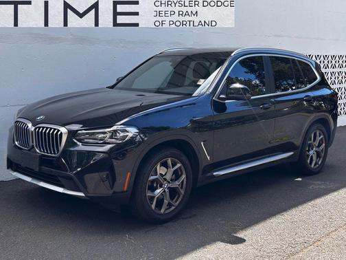 Black Sapphire Metallic 2022 BMW X3 xDrive30i