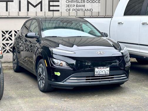 Abyss Black Pearl 2023 Hyundai KONA EV SEL