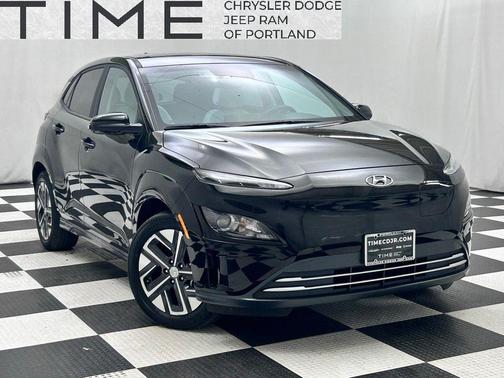 Abyss Black Pearl 2023 Hyundai KONA EV SEL