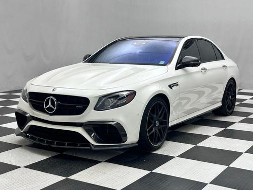 White 2018 Mercedes-Benz AMG E 63 S 4MATIC