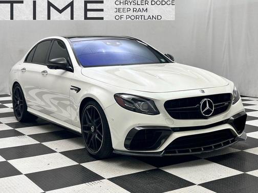 White 2018 Mercedes-Benz AMG E 63 S 4MATIC