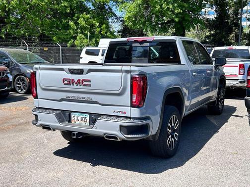 Gray 2025 GMC Sierra 1500 AT4