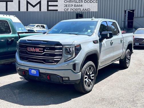 Gray 2025 GMC Sierra 1500 AT4