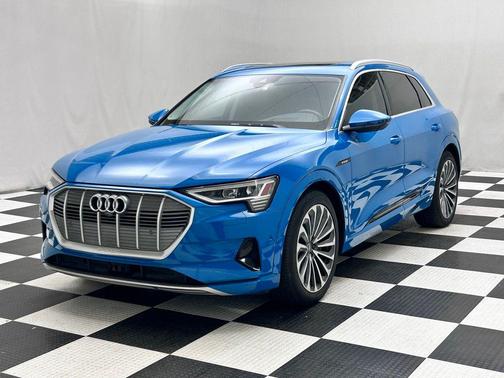 Antigua Blue 2019 Audi e-tron Premium Plus