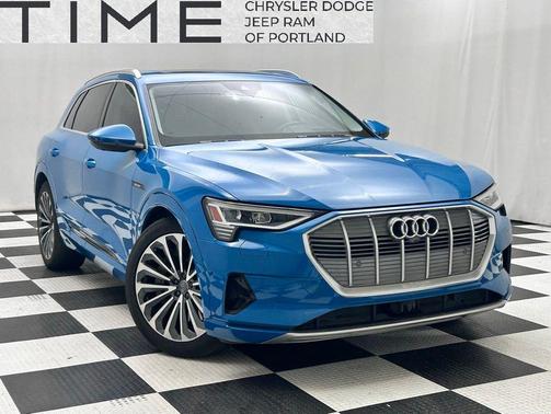 Antigua Blue 2019 Audi e-tron Premium Plus