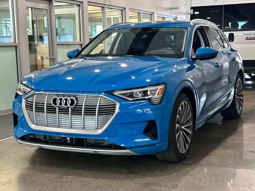 Antigua Blue 2019 Audi e-tron Premium Plus