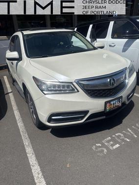 White 2015 Acura MDX 3.5L Technology Package