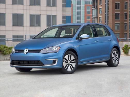 Gray 2016 Volkswagen e-Golf SE