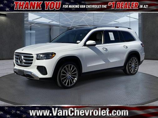 White 2024 Mercedes-Benz GLS 450 4MATIC