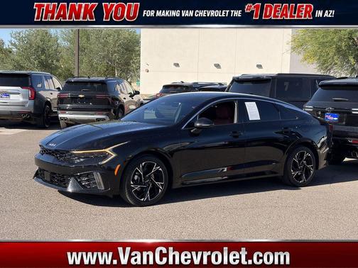 Aurora Black Pearl 2026 Kia K5 GT-Line FWD
